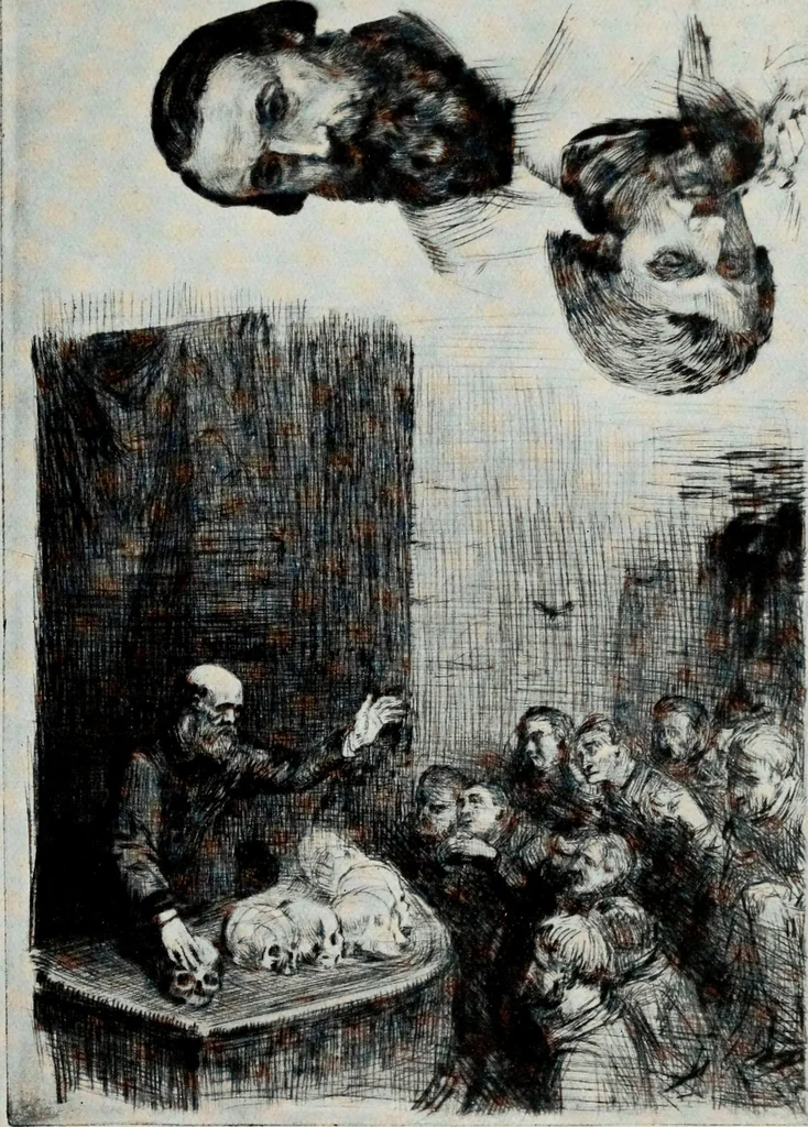 An illustration from A catalogue of paintings, drawings, etchings and lithographs, 1922, leaf 114