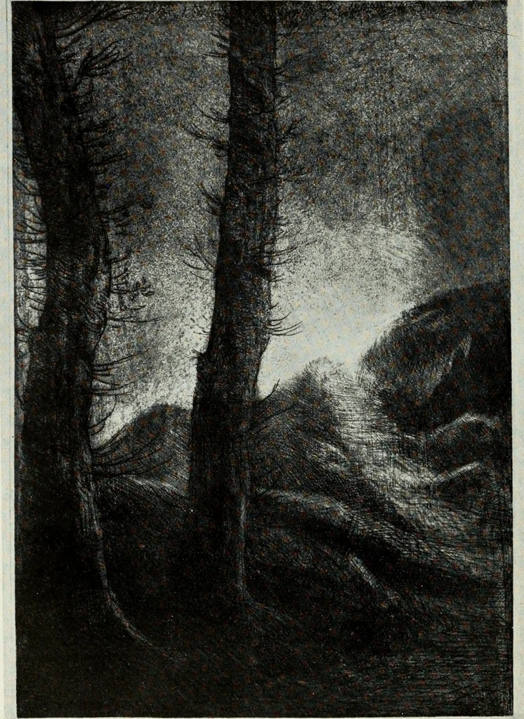 An illustration from A catalogue of paintings, drawings, etchings and lithographs, 1922, leaf 117