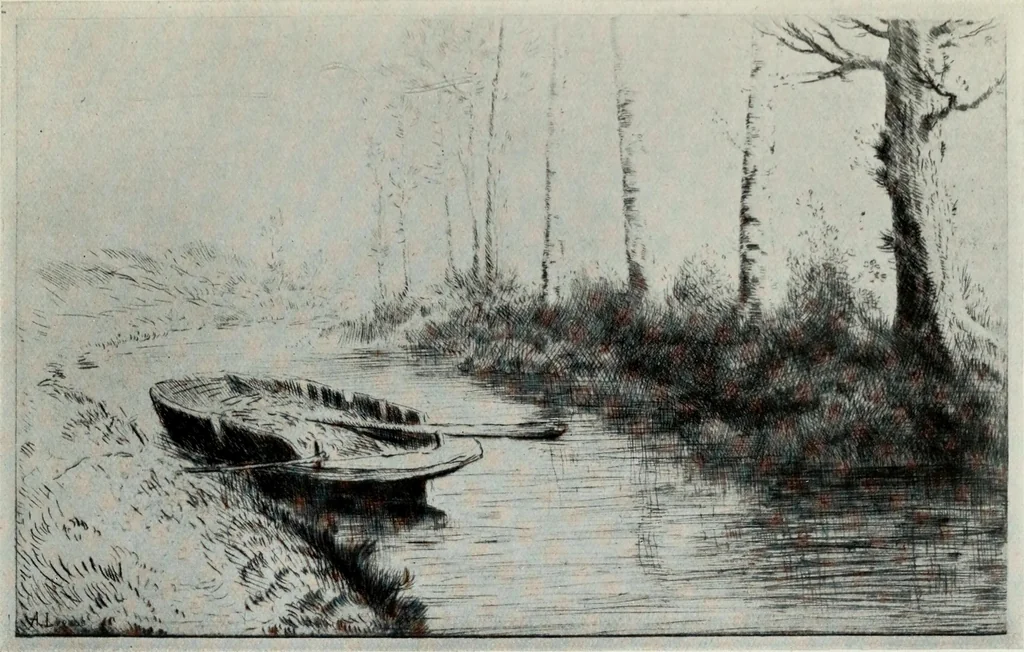 An illustration from A catalogue of paintings, drawings, etchings and lithographs, 1922, leaf 118