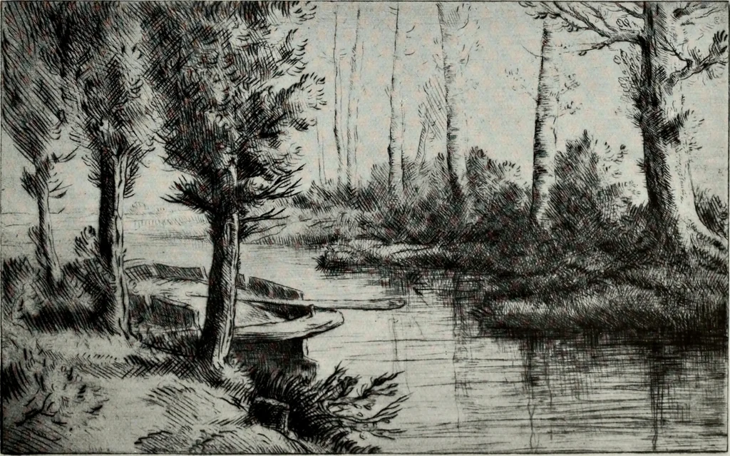 An illustration from A catalogue of paintings, drawings, etchings and lithographs, 1922, leaf 118