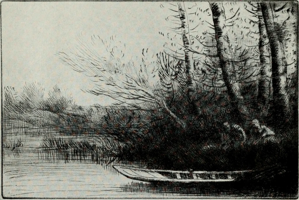 An illustration from A catalogue of paintings, drawings, etchings and lithographs, 1922, leaf 124