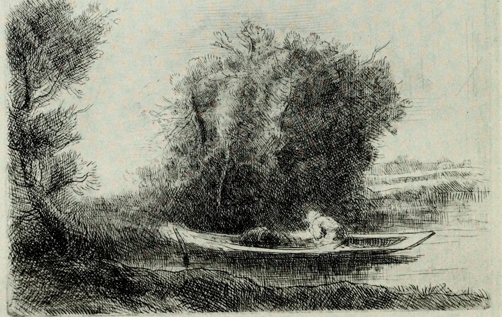 An illustration from A catalogue of paintings, drawings, etchings and lithographs, 1922, leaf 133