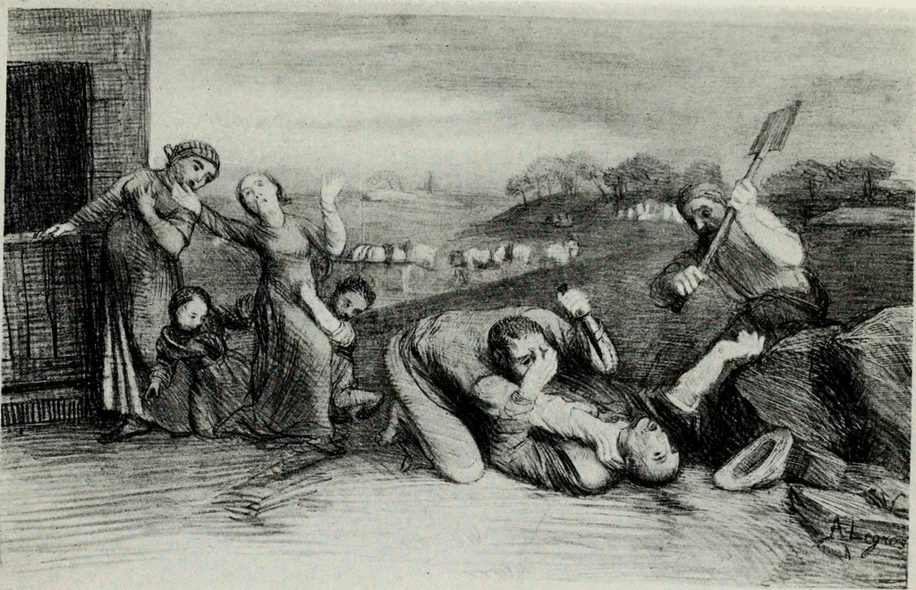 An illustration from A catalogue of paintings, drawings, etchings and lithographs, 1922, leaf 134