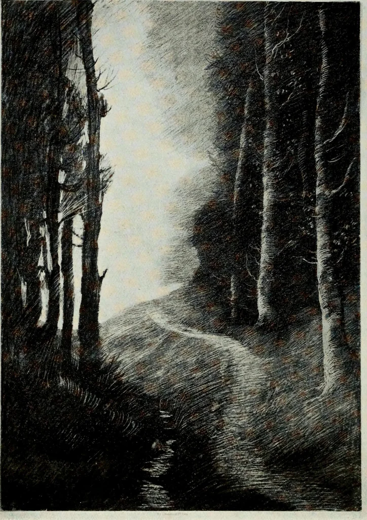 An illustration from A catalogue of paintings, drawings, etchings and lithographs, 1922, leaf 135