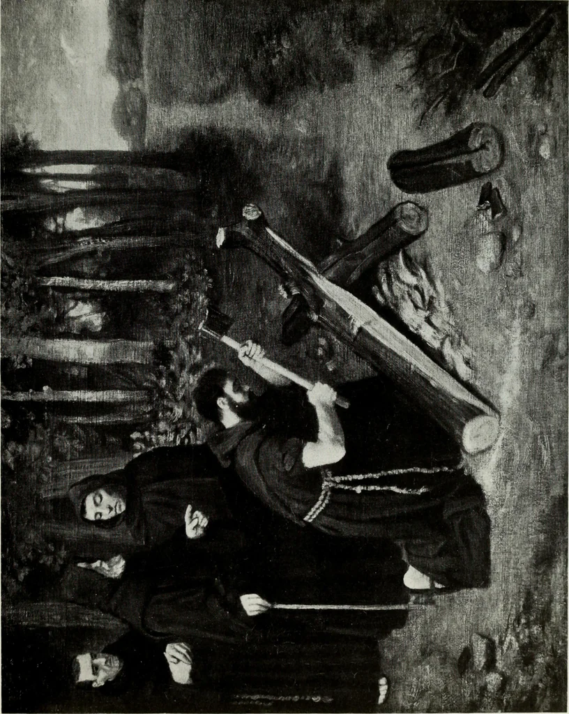 An illustration from A catalogue of paintings, drawings, etchings and lithographs, 1922, leaf 142