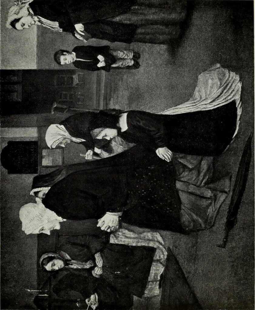 An illustration from A catalogue of paintings, drawings, etchings and lithographs, 1922, leaf 144