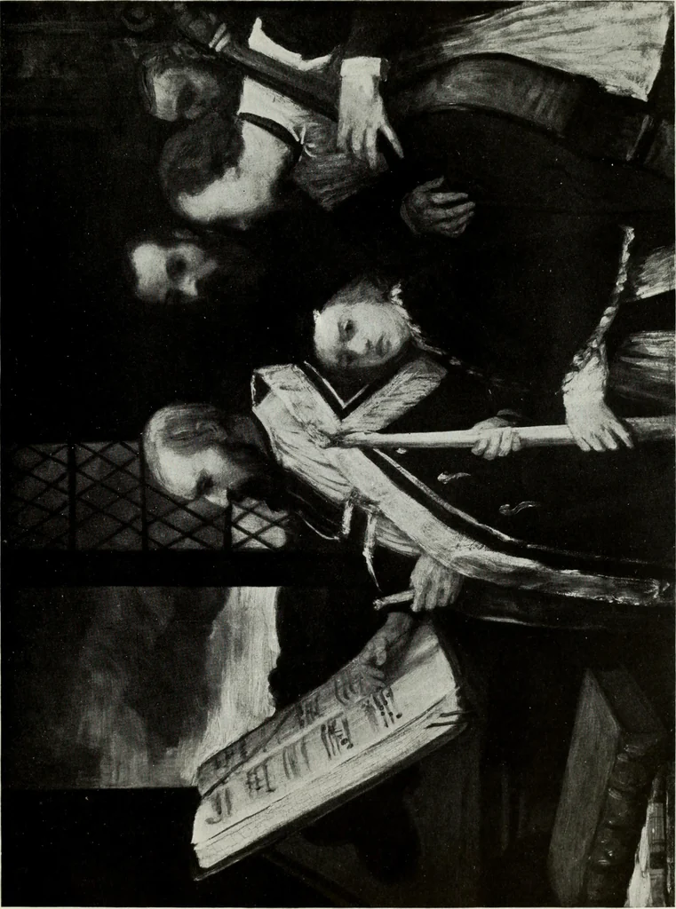 An illustration from A catalogue of paintings, drawings, etchings and lithographs, 1922, leaf 146