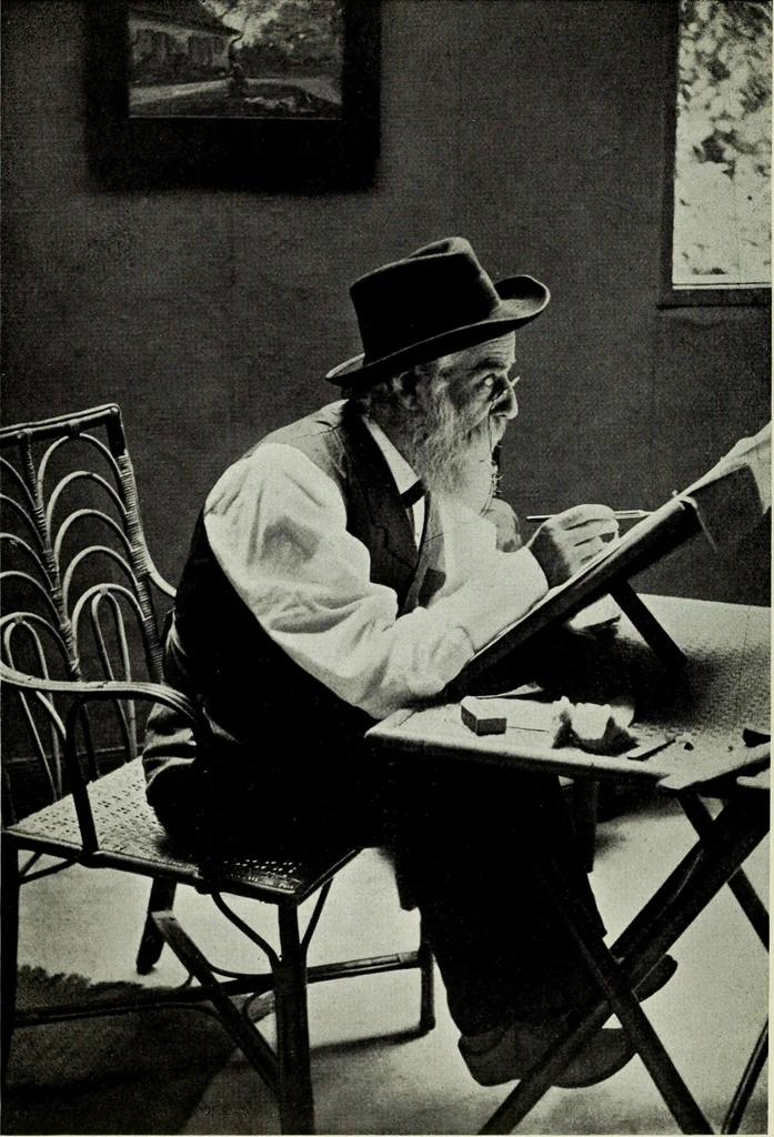 An illustration from A catalogue of paintings, drawings, etchings and lithographs, 1922, leaf 41