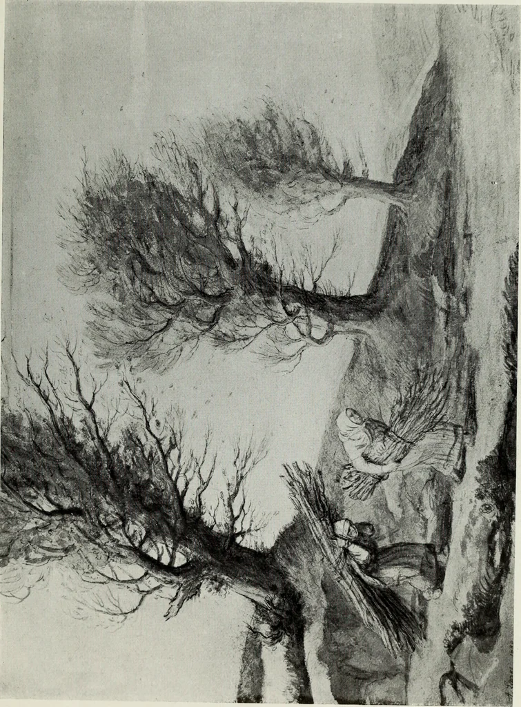 An illustration from A catalogue of paintings, drawings, etchings and lithographs, 1922, leaf 92