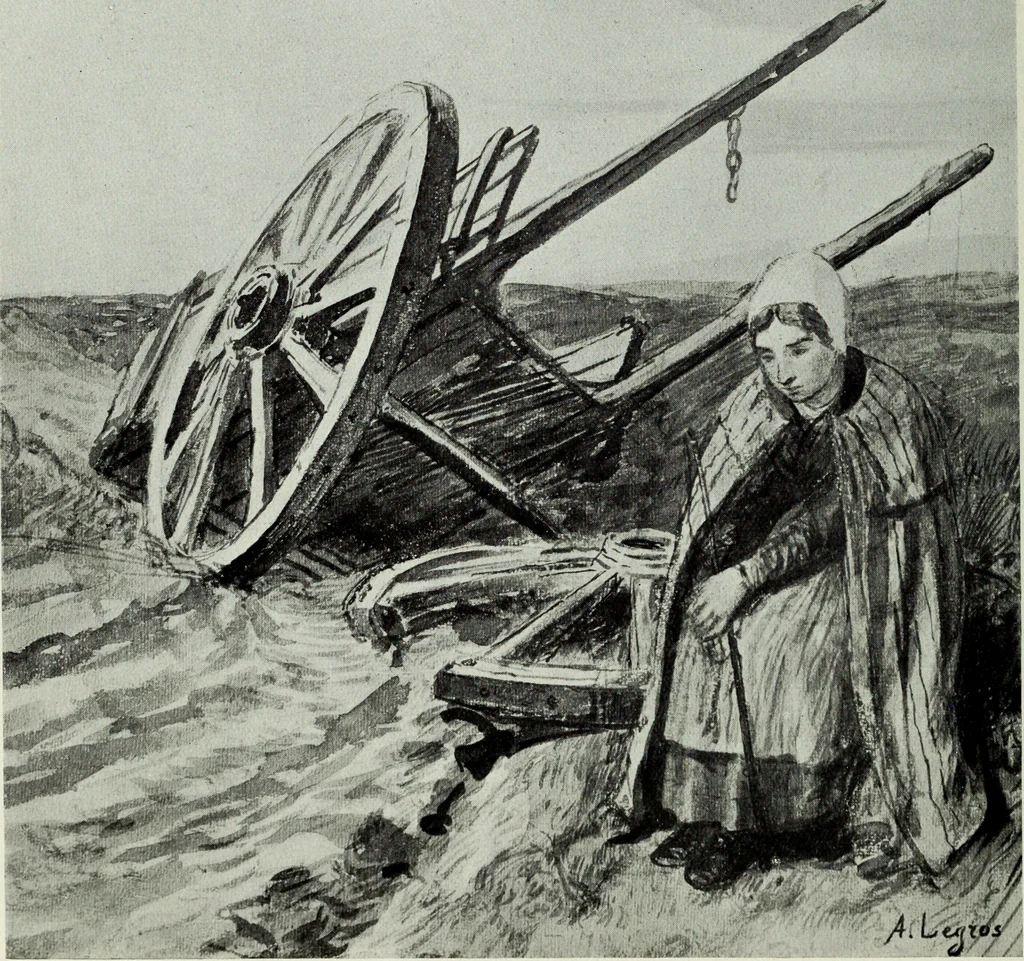 An illustration from A catalogue of paintings, drawings, etchings and lithographs, 1922, leaf 93