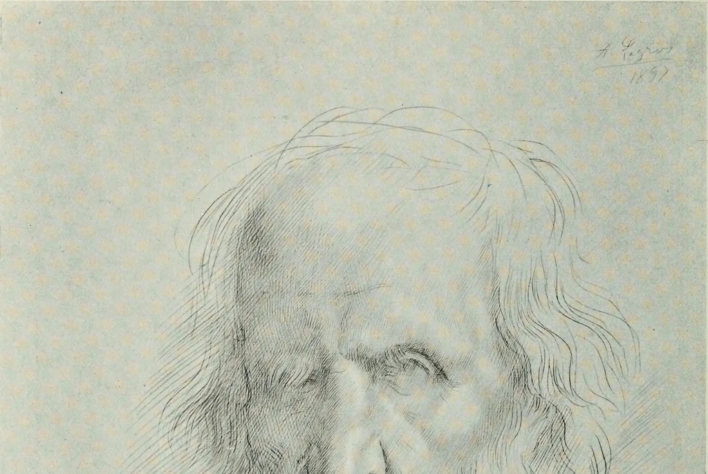 An illustration from A catalogue of paintings, drawings, etchings and lithographs, 1922, leaf 95