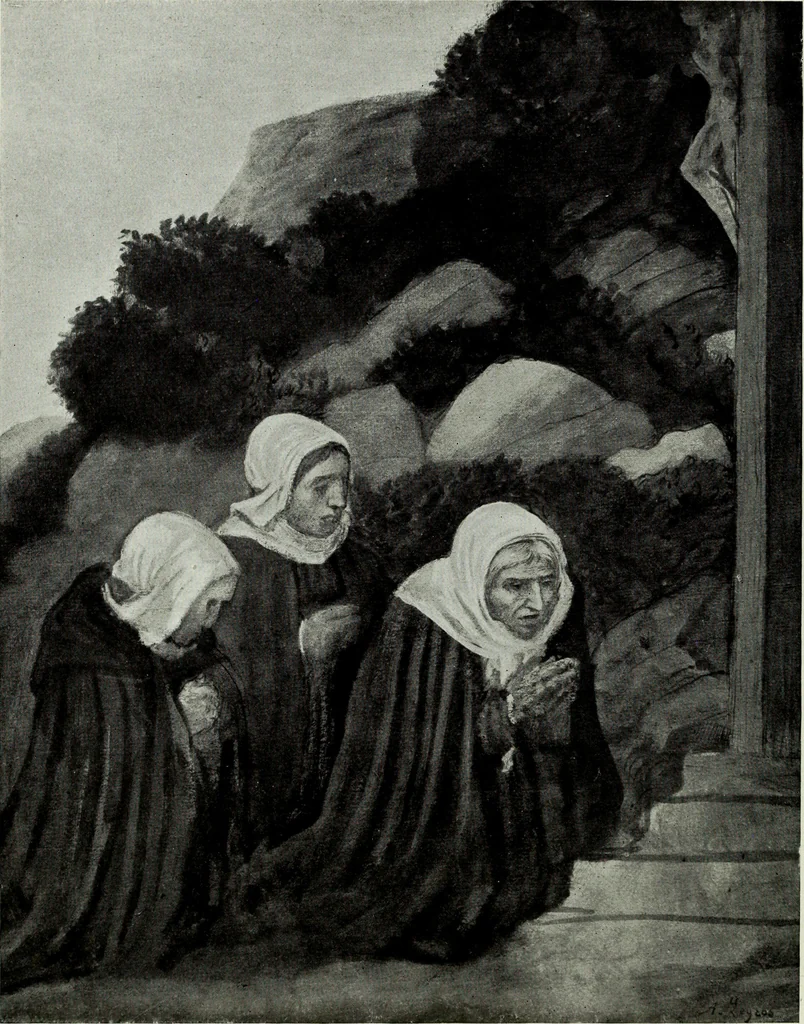 An illustration from A catalogue of paintings, drawings, etchings and lithographs, 1922, leaf 99