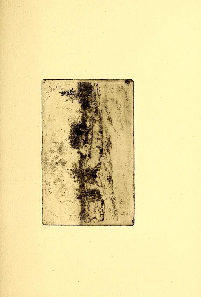 An illustration from Catalogue of paintings in oil and pastel by J. Alden Weir, N.A., member of the society of American Artists, Water Color Society and Pastel Club; honorable mention, Paris Salon; figure prize of the Water color Society; prize, American art Association and J. H. Twachtman, menber of the Etching Club. Webb prize, Society of American Artists, 1888. Member of Pastel Club. Membr of Society of American Artists, 1889, leaf 41