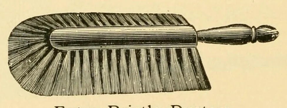An illustration from Catalogue of paints, oils, varnishes, brushes, artists' materials, plate and window glass, mirrors and beveled plates, painters' and paper hangers' supplies., 1901, leaf 62