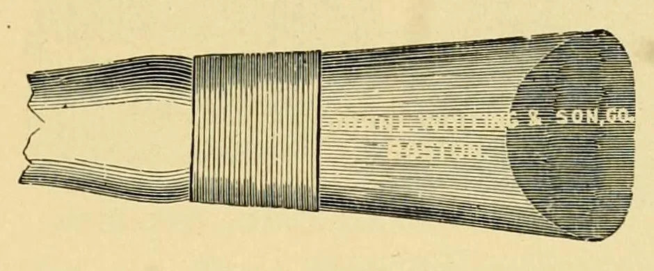 An illustration from Catalogue of paints, oils, varnishes, brushes, artists' materials, plate and window glass, mirrors and beveled plates, painters' and paper hangers' supplies., 1901, leaf 75