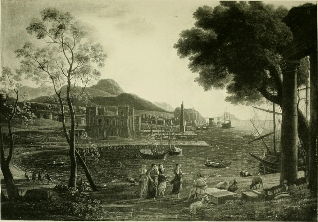 An illustration from Catalogue of paintings and sculpture in the collection of Charles T. Yerkes, esq., New York, 1904, leaf 130