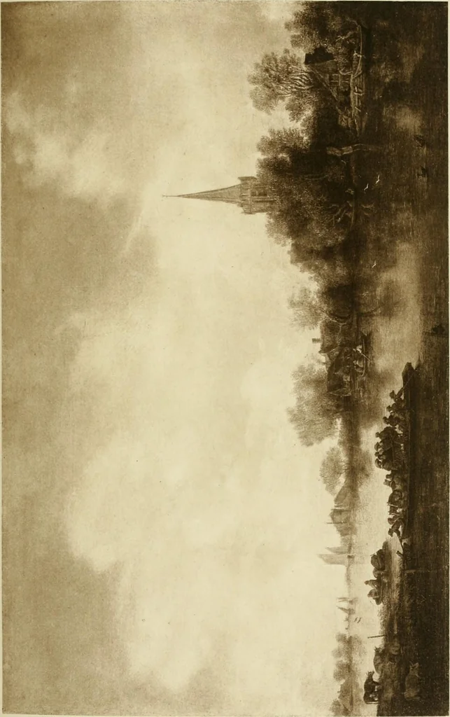 An illustration from Catalogue of paintings and sculpture in the collection of Charles T. Yerkes, esq., New York, 1904, leaf 142