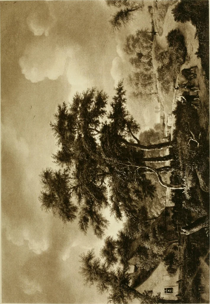 An illustration from Catalogue of paintings and sculpture in the collection of Charles T. Yerkes, esq., New York, 1904, leaf 210