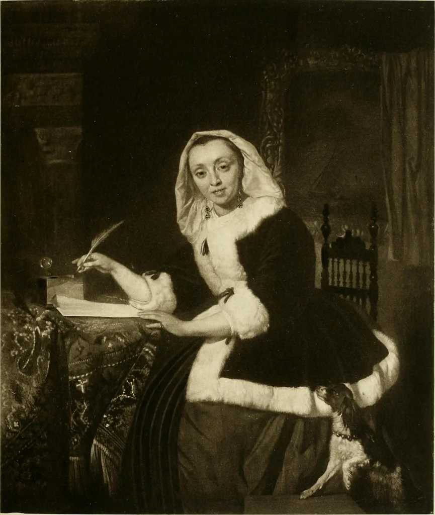 An illustration from Catalogue of paintings and sculpture in the collection of Charles T. Yerkes, esq., New York, 1904, leaf 262