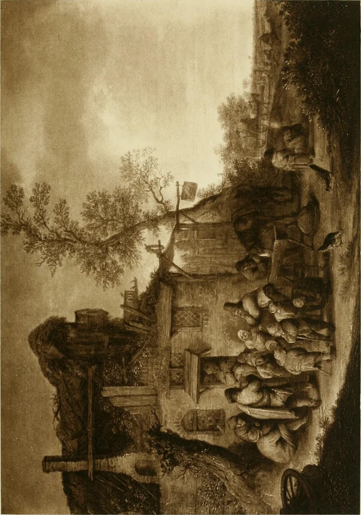 An illustration from Catalogue of paintings and sculpture in the collection of Charles T. Yerkes, esq., New York, 1904, leaf 318