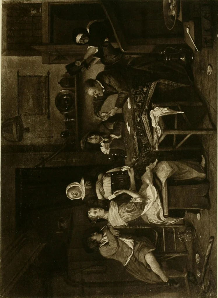 An illustration from Catalogue of paintings and sculpture in the collection of Charles T. Yerkes, esq., New York, 1904, leaf 394