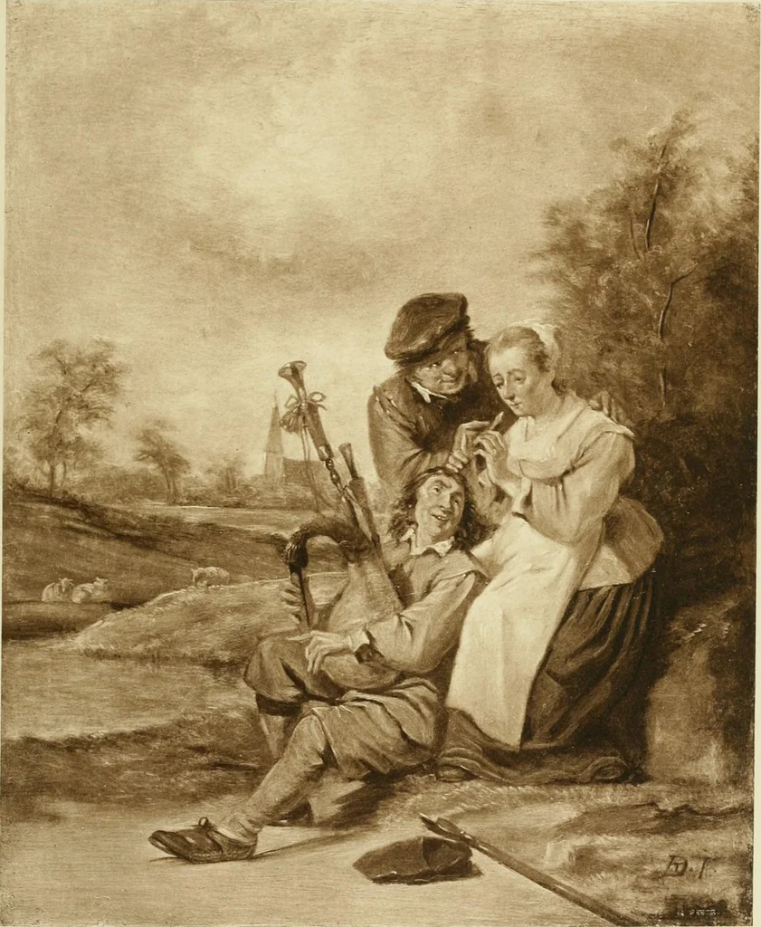An illustration from Catalogue of paintings and sculpture in the collection of Charles T. Yerkes, esq., New York, 1904, leaf 406