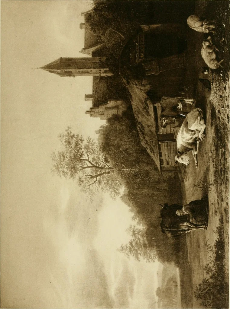 An illustration from Catalogue of paintings and sculpture in the collection of Charles T. Yerkes, esq., New York, 1904, leaf 422