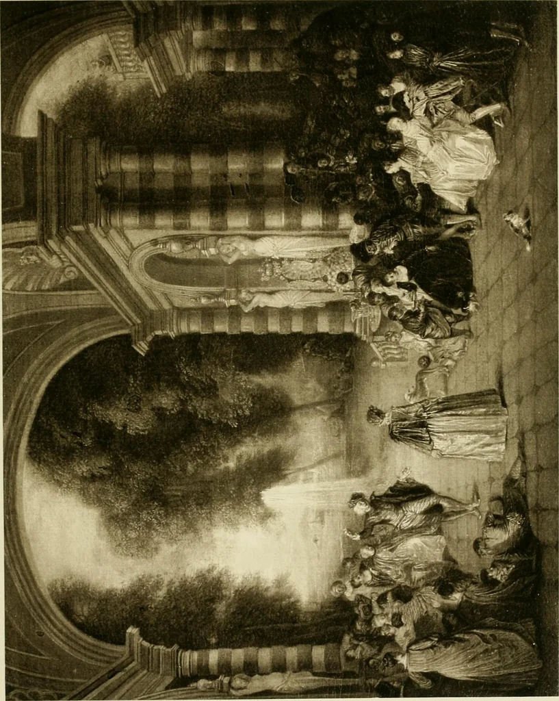 An illustration from Catalogue of paintings and sculpture in the collection of Charles T. Yerkes, esq., New York, 1904, leaf 450