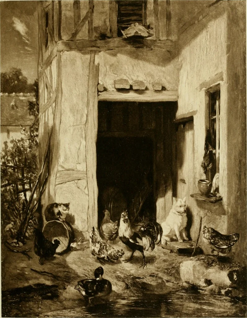 An illustration from Catalogue of paintings and sculpture in the collection of Charles T. Yerkes, esq., New York, 1904, leaf 160
