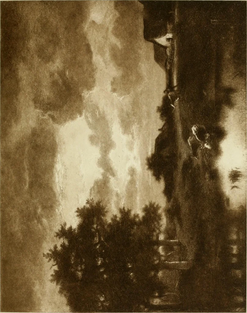 An illustration from Catalogue of paintings and sculpture in the collection of Charles T. Yerkes, esq., New York, 1904, leaf 212
