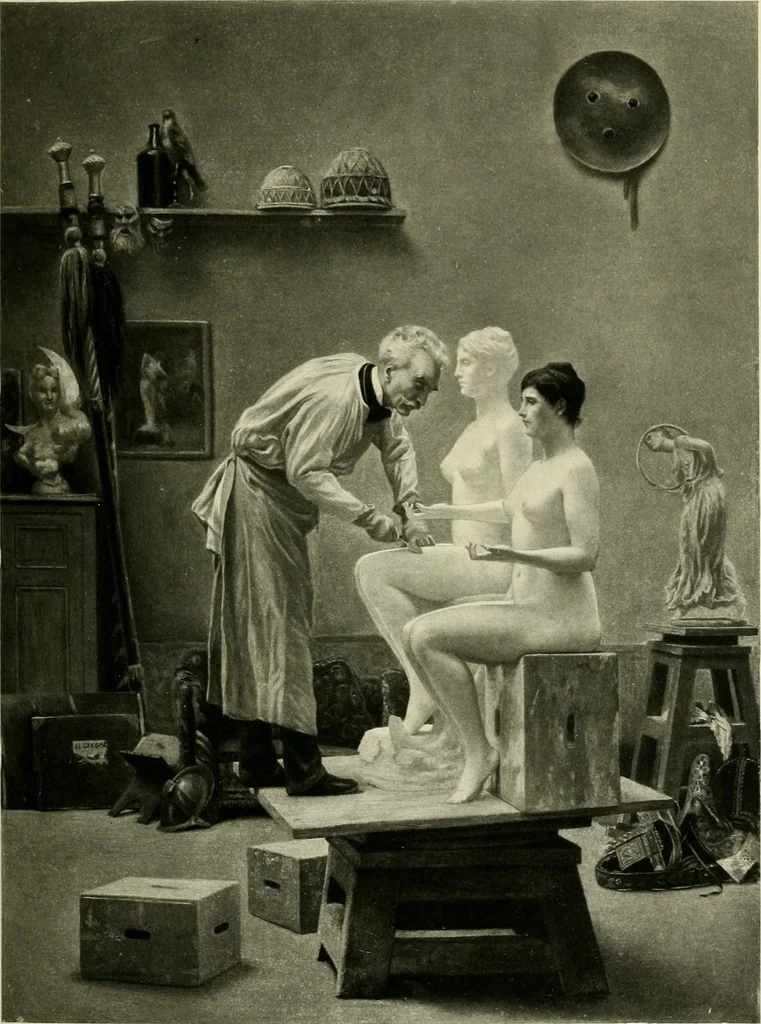 An illustration from Catalogue of paintings and sculpture in the collection of Charles T. Yerkes, esq., New York, 1904, leaf 220
