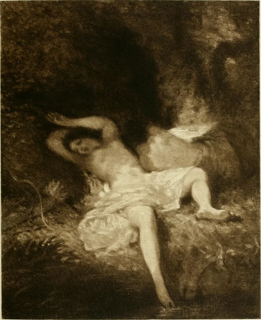 An illustration from Catalogue of paintings and sculpture in the collection of Charles T. Yerkes, esq., New York, 1904, leaf 268