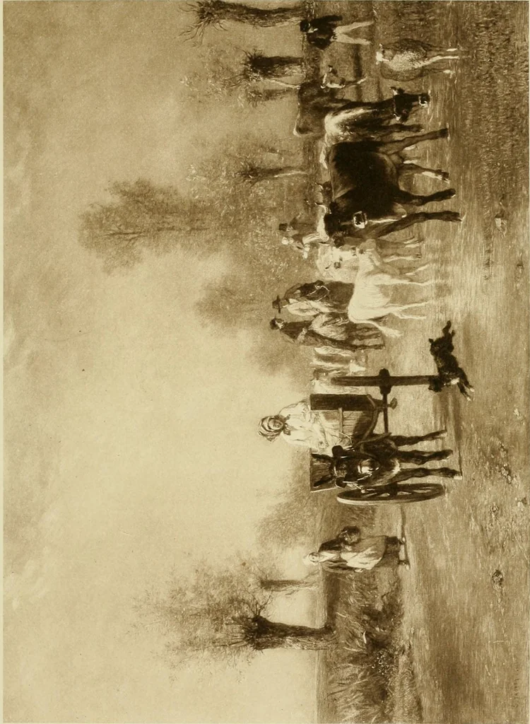 An illustration from Catalogue of paintings and sculpture in the collection of Charles T. Yerkes, esq., New York, 1904, leaf 308