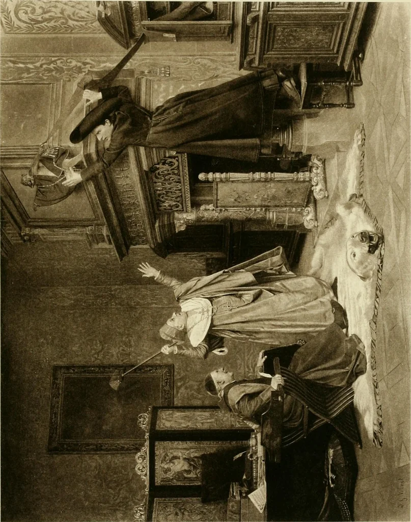 An illustration from Catalogue of paintings and sculpture in the collection of Charles T. Yerkes, esq., New York, 1904, leaf 340