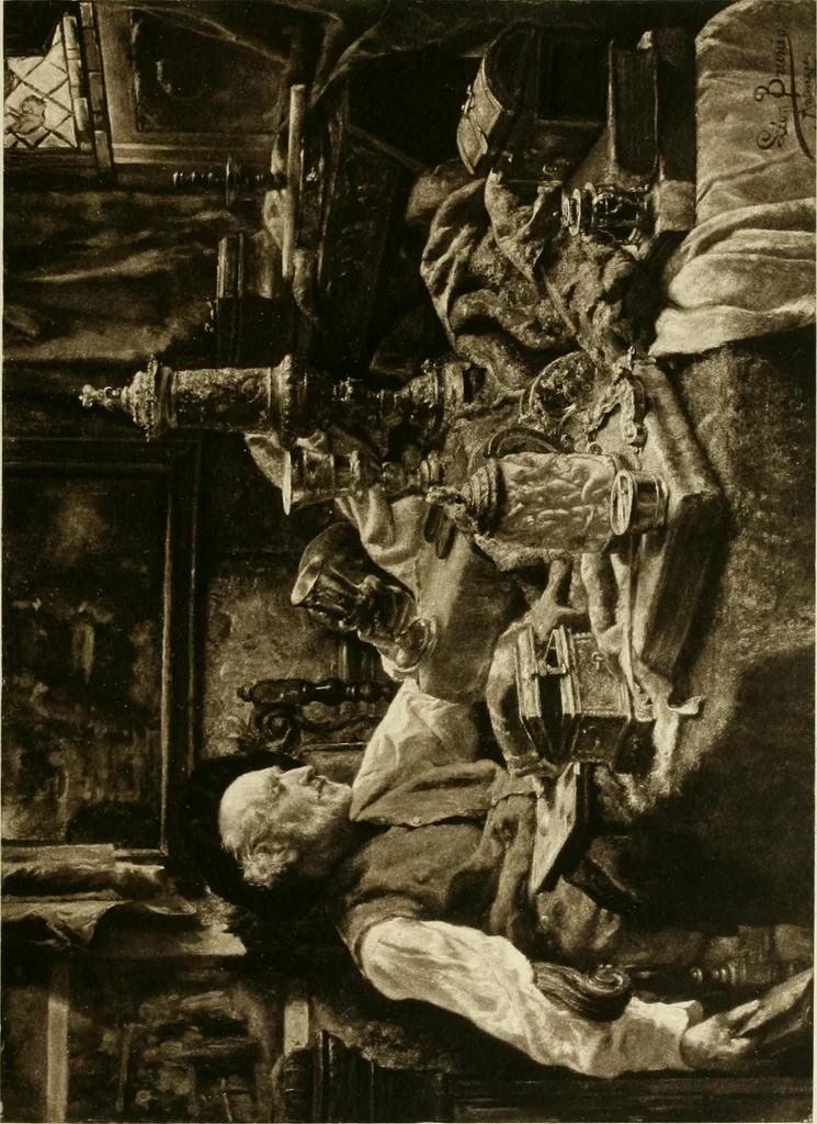 An illustration from Catalogue of paintings and sculpture in the collection of Charles T. Yerkes, esq., New York, 1904, leaf 80