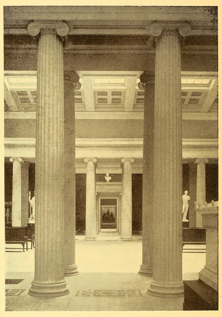 An illustration from Catalogue of the permanent collections of sculpture, original paintings and other works of art, 1919, leaf 10