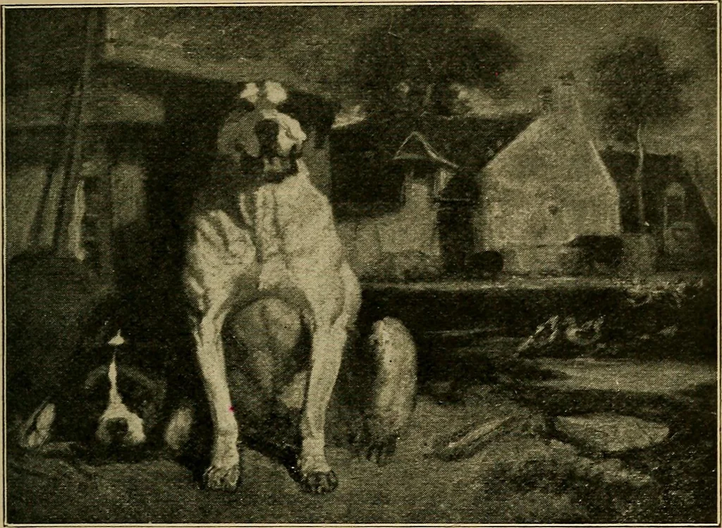 An illustration from Catalogue of the pictures, drawings, etchings and objects of art, 1906, leaf 34