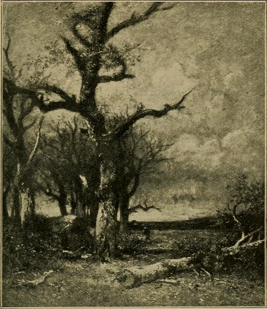 An illustration from Catalogue of the pictures, drawings, etchings and objects of art, 1906, leaf 40