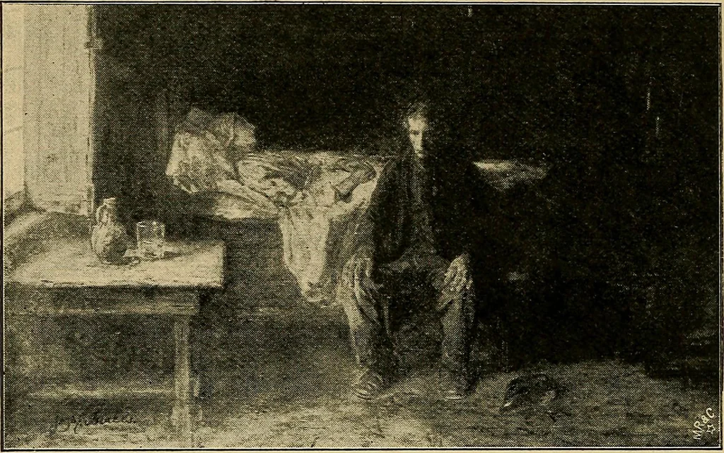 An illustration from Catalogue of the pictures, drawings, etchings and objects of art, 1906, leaf 45