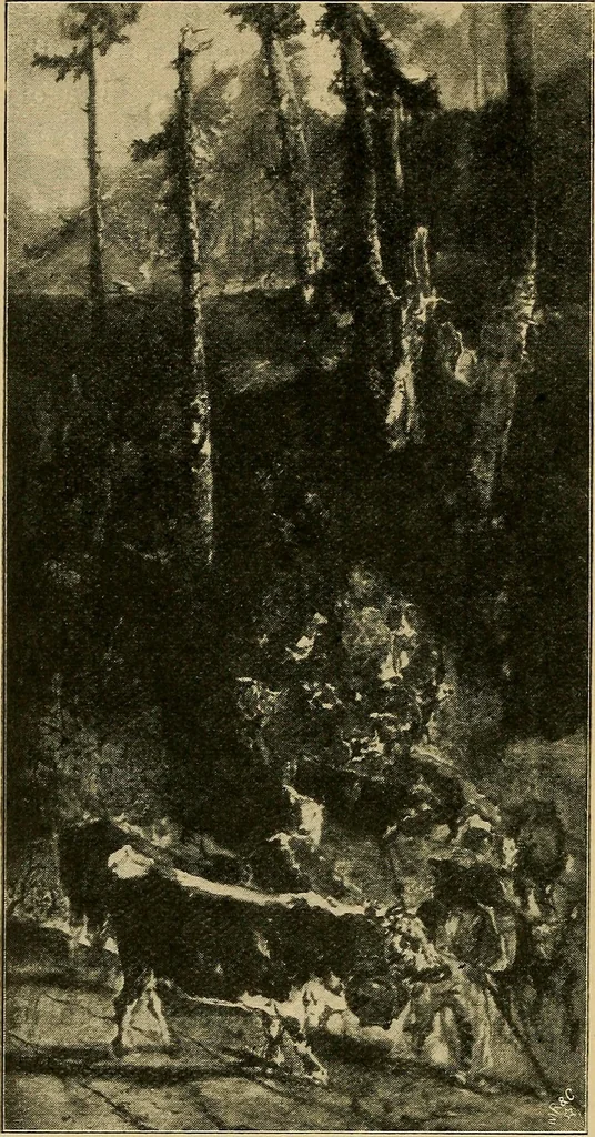 An illustration from Catalogue of the pictures, drawings, etchings and objects of art, 1906, leaf 71