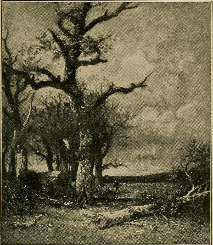 An illustration from Catalogue of the pictures, drawings, etchings and objects of art, 1910, leaf 40