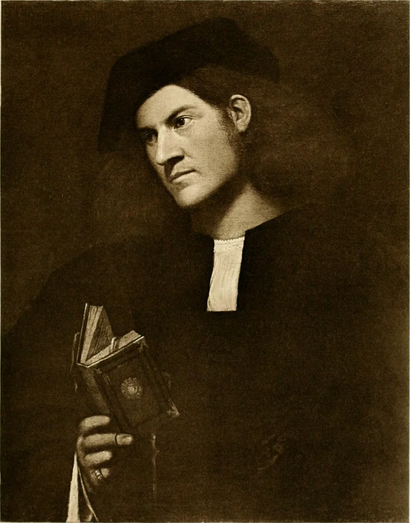 An illustration from A catalogue of the pictures and drawings in the National loan exhibition, in aid of National gallery funds, held in the Grafton Galleries, London (1909-1910), 1909, leaf 174