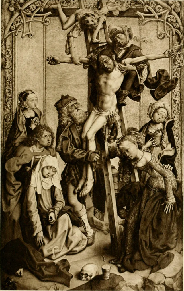An illustration from A catalogue of the pictures and drawings in the National loan exhibition, in aid of National gallery funds, held in the Grafton Galleries, London (1909-1910), 1909, leaf 220