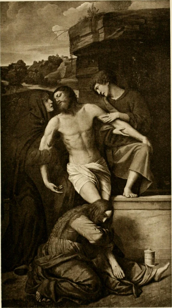 An illustration from A catalogue of the pictures and drawings in the National loan exhibition, in aid of National gallery funds, held in the Grafton Galleries, London (1909-1910), 1909, leaf 234