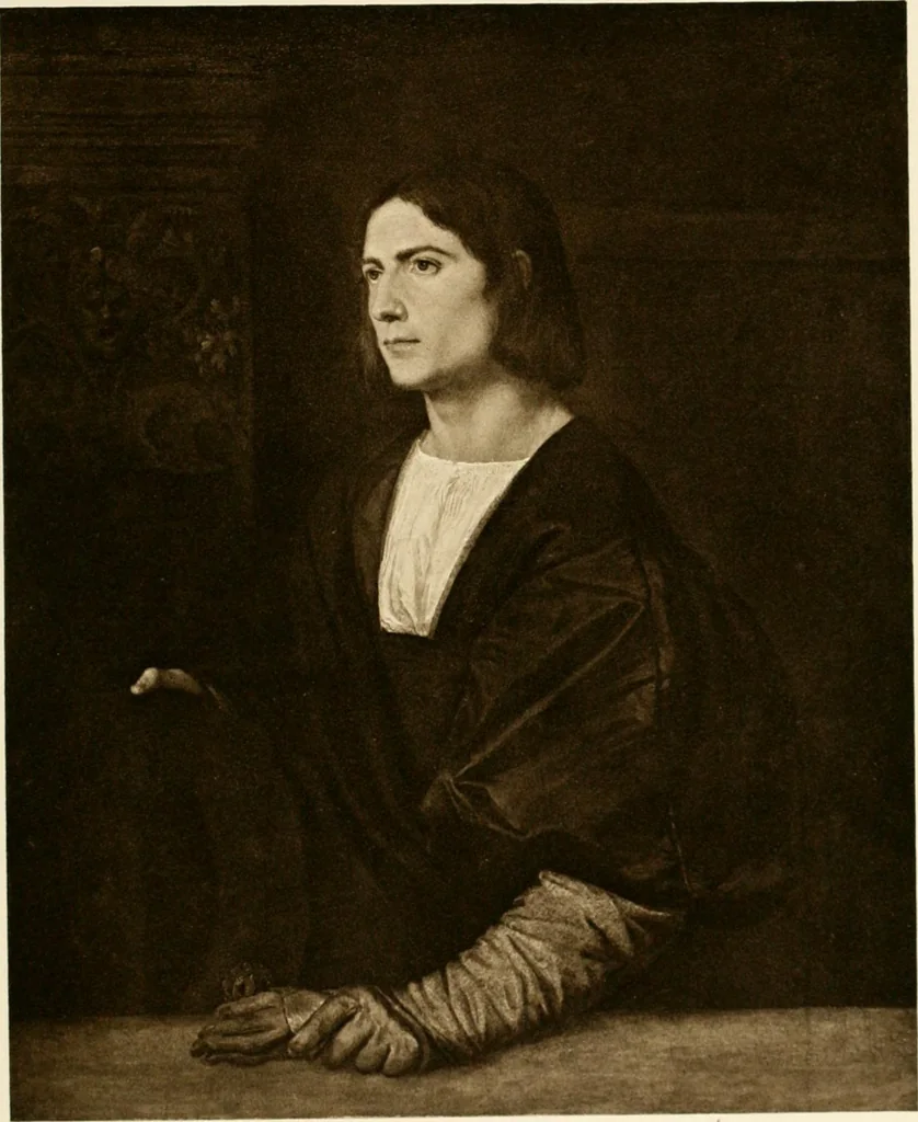 An illustration from A catalogue of the pictures and drawings in the National loan exhibition, in aid of National gallery funds, held in the Grafton Galleries, London (1909-1910), 1909, leaf 246