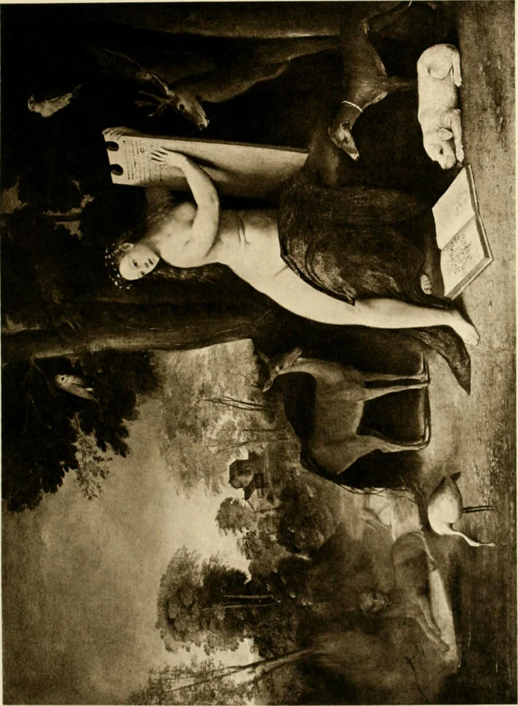 An illustration from A catalogue of the pictures and drawings in the National loan exhibition, in aid of National gallery funds, held in the Grafton Galleries, London (1909-1910), 1909, leaf 256