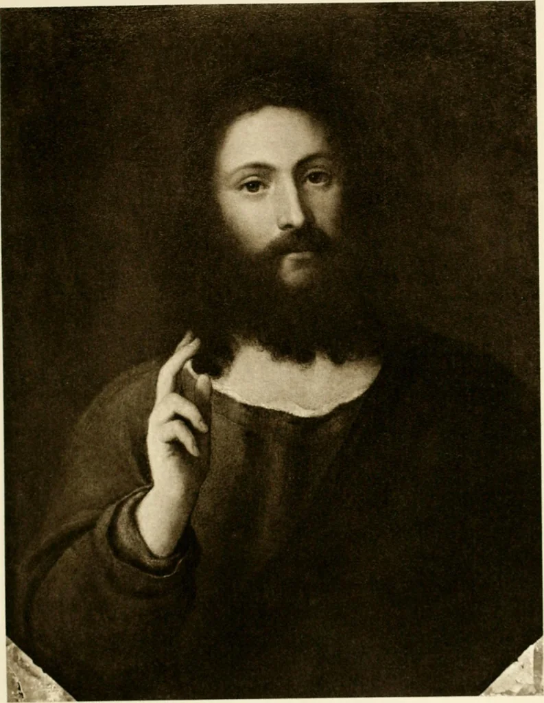 An illustration from A catalogue of the pictures and drawings in the National loan exhibition, in aid of National gallery funds, held in the Grafton Galleries, London (1909-1910), 1909, leaf 266