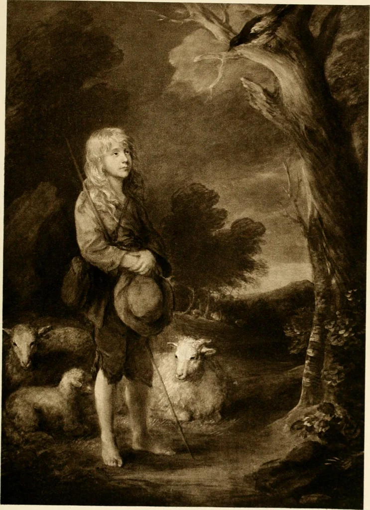 An illustration from A catalogue of the pictures and drawings in the National loan exhibition, in aid of National gallery funds, held in the Grafton Galleries, London (1909-1910), 1909, leaf 28