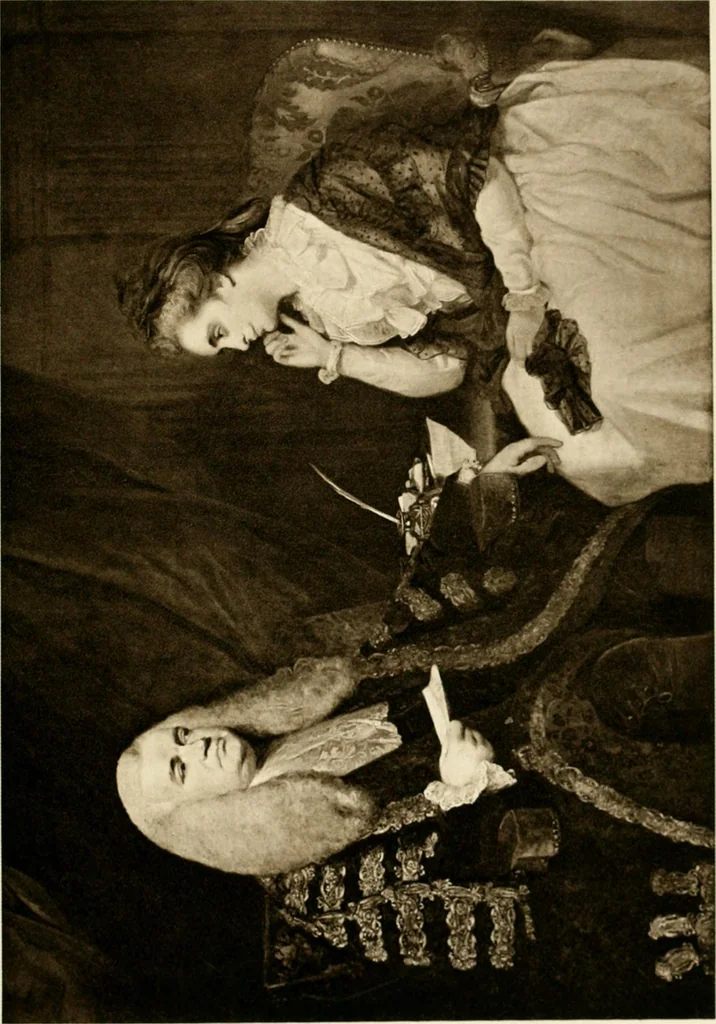 An illustration from A catalogue of the pictures and drawings in the National loan exhibition, in aid of National gallery funds, held in the Grafton Galleries, London (1909-1910), 1909, leaf 58