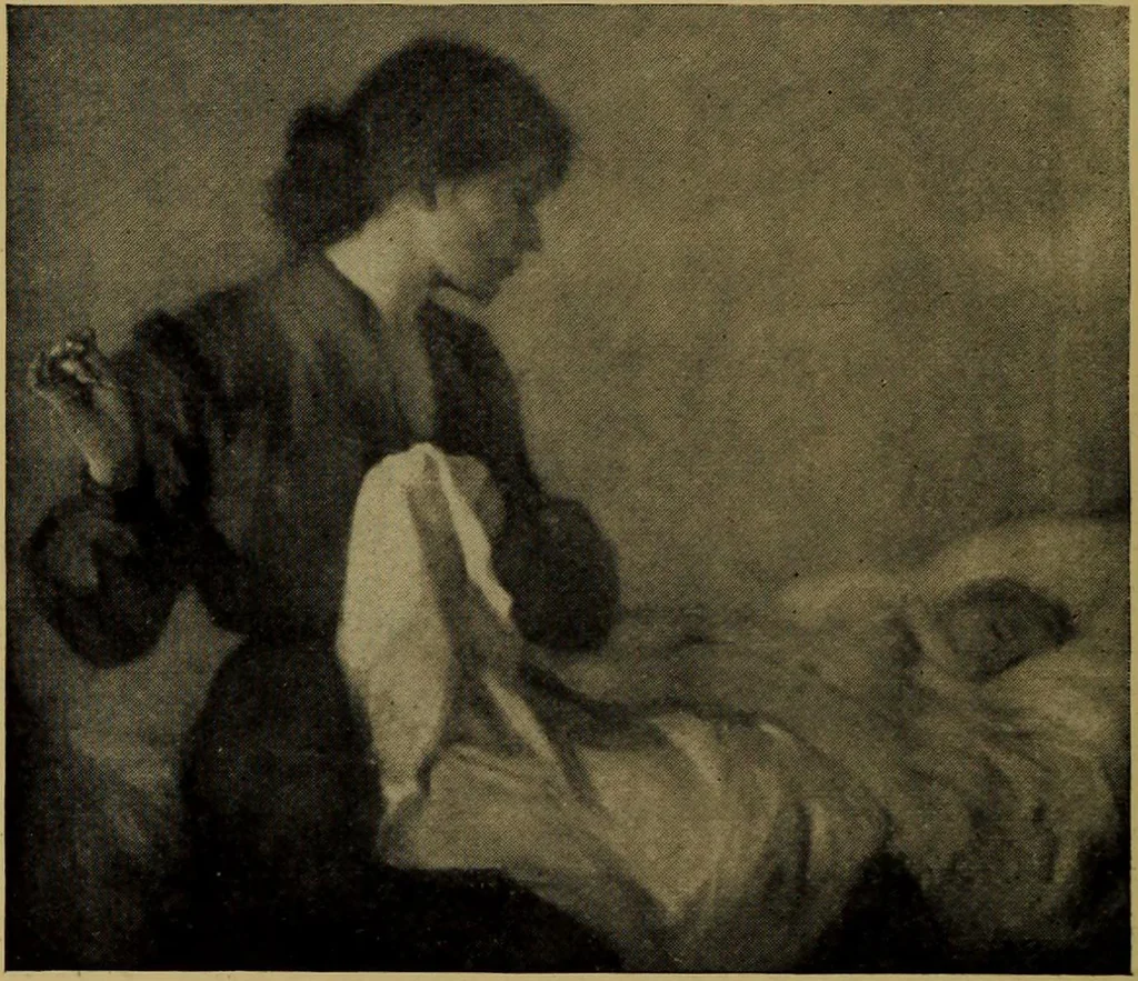 An illustration from Catalogue of pictures and sculpture given by Canadian artists in aid of the patriotic fund ... Toronto, December the thirtieth, nineteen-fourteen., 1914, leaf 13